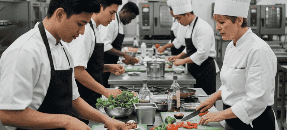 Professional chef training