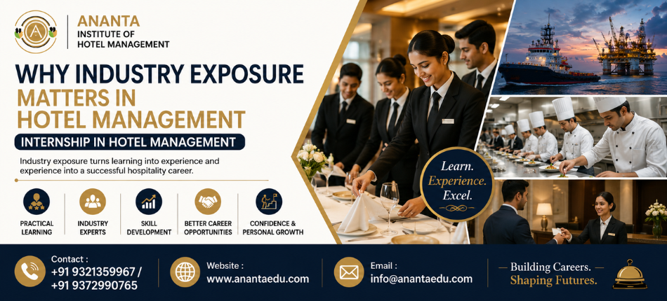 Internship in Hotel Management | Best Hotel Management institute in Mulund