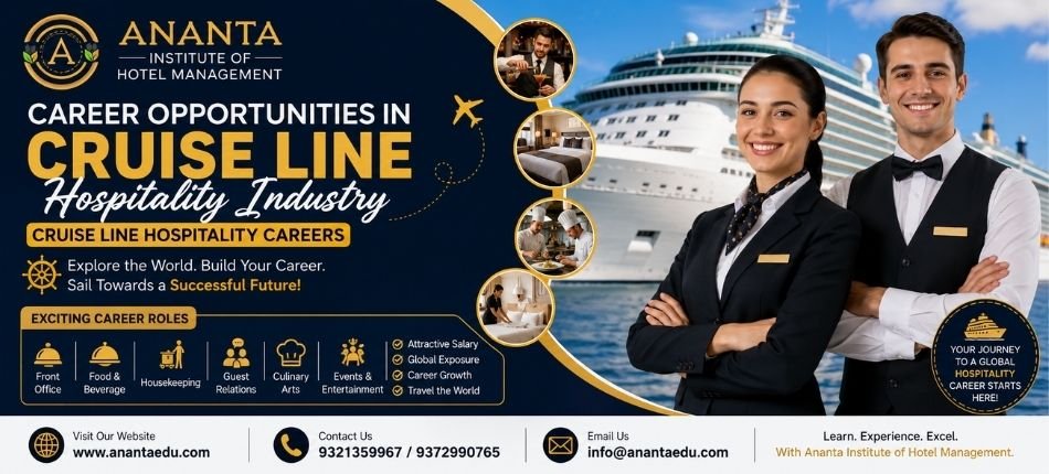 Cruise Line Hospitality Careers | Ananta Institute of Hotel Management