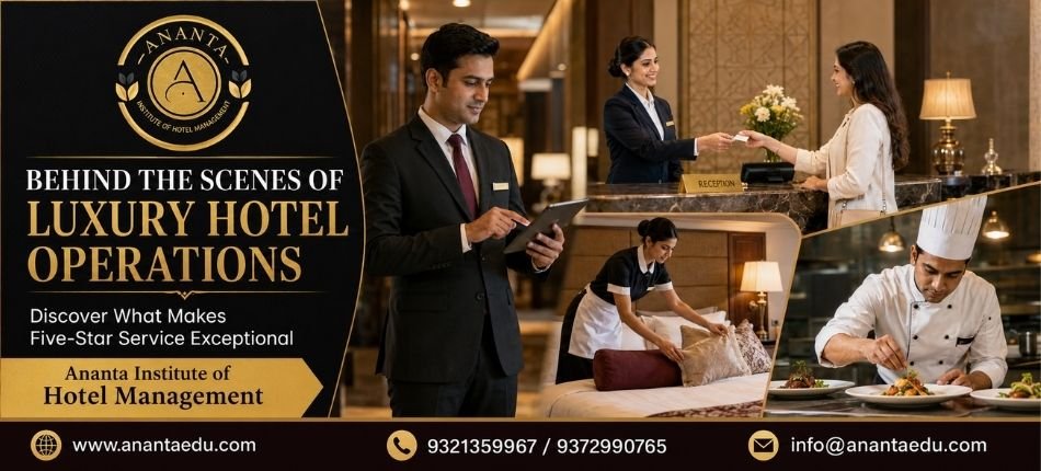 Luxury Hotel Operations | Ananta INstitute of Hotel Management