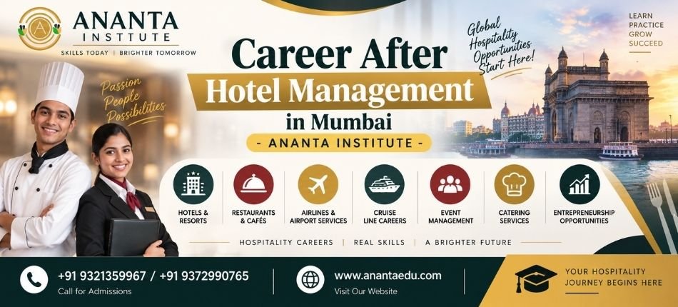 Career After Hotel Management in Mumbai | Ananta Institute