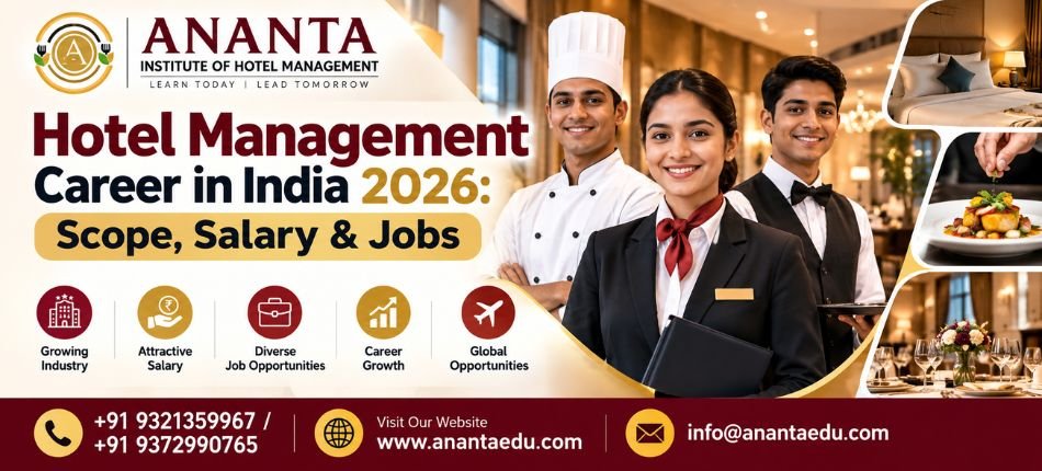 Hotel Management Career in India | Ananta Institute